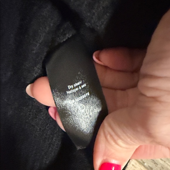 RAG & BONE Pierce 100% Cashmere Women’s S Ribbed 1/2 Zip Black Pullover Sweater - Picture 4 of 10